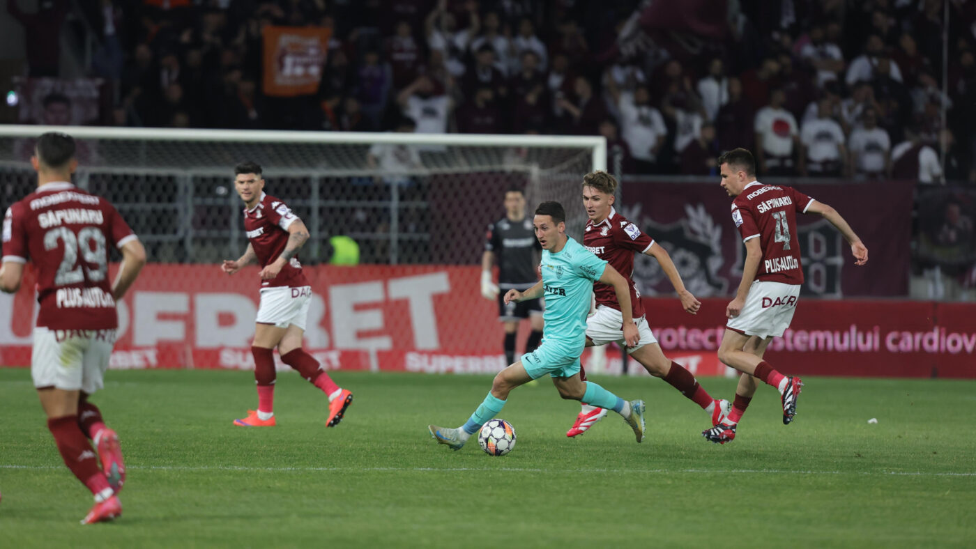 Rapid București – CFR Cluj 1-4, în etapa 9 din play-off-ul Superligii. Adio, Săpunaru! Adio, Europa!
