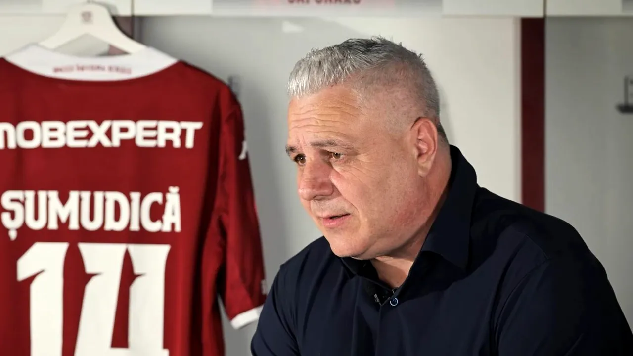 S-a terminat! Marius Șumudică a reziliat contractul cu Rapid București