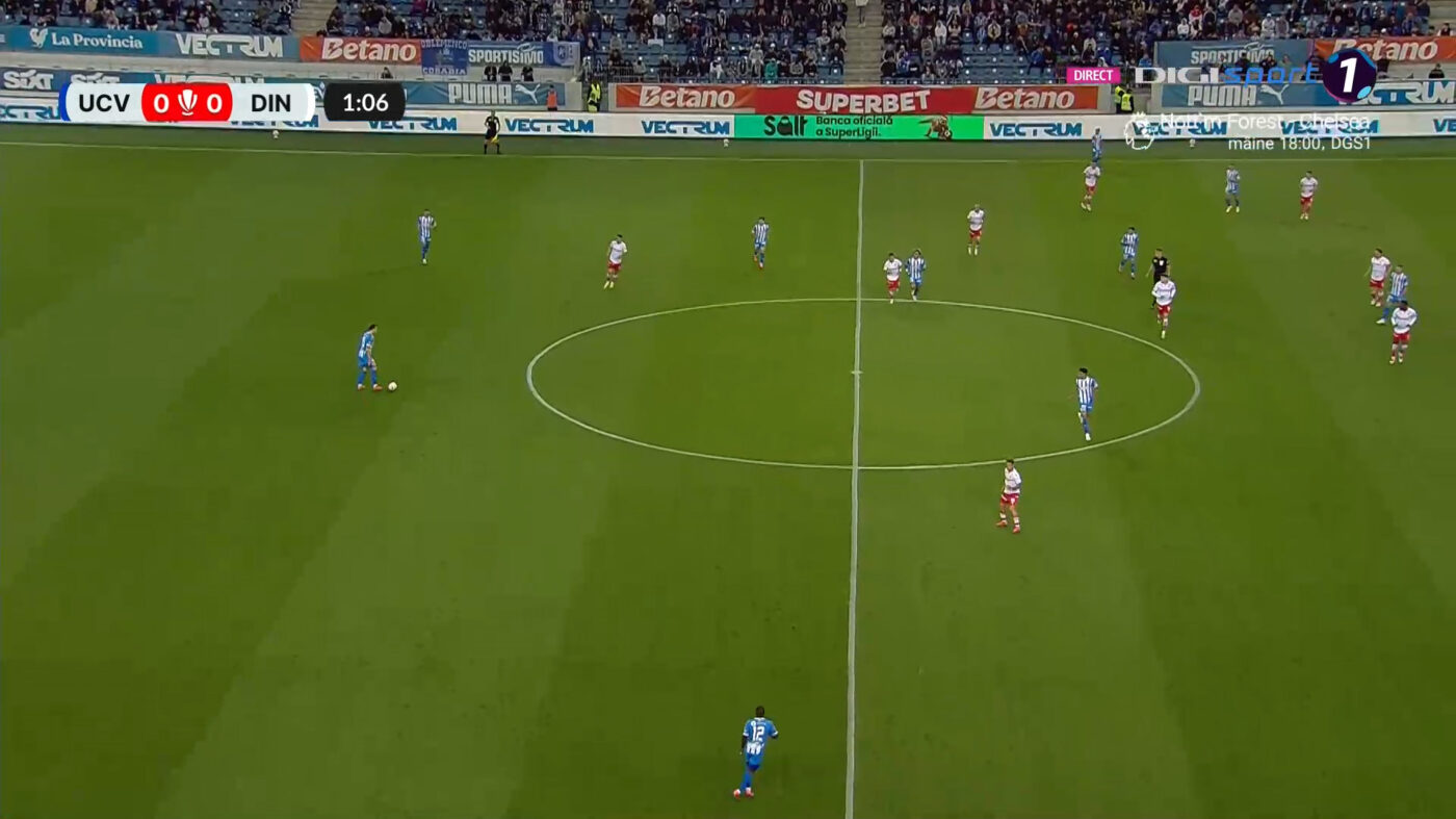 Universitatea Craiova – Dinamo București 0-1, Live Video Online, în etapa 10 a play-off-ului din Superliga. Mărginean deschide scorul, după un șut deviat