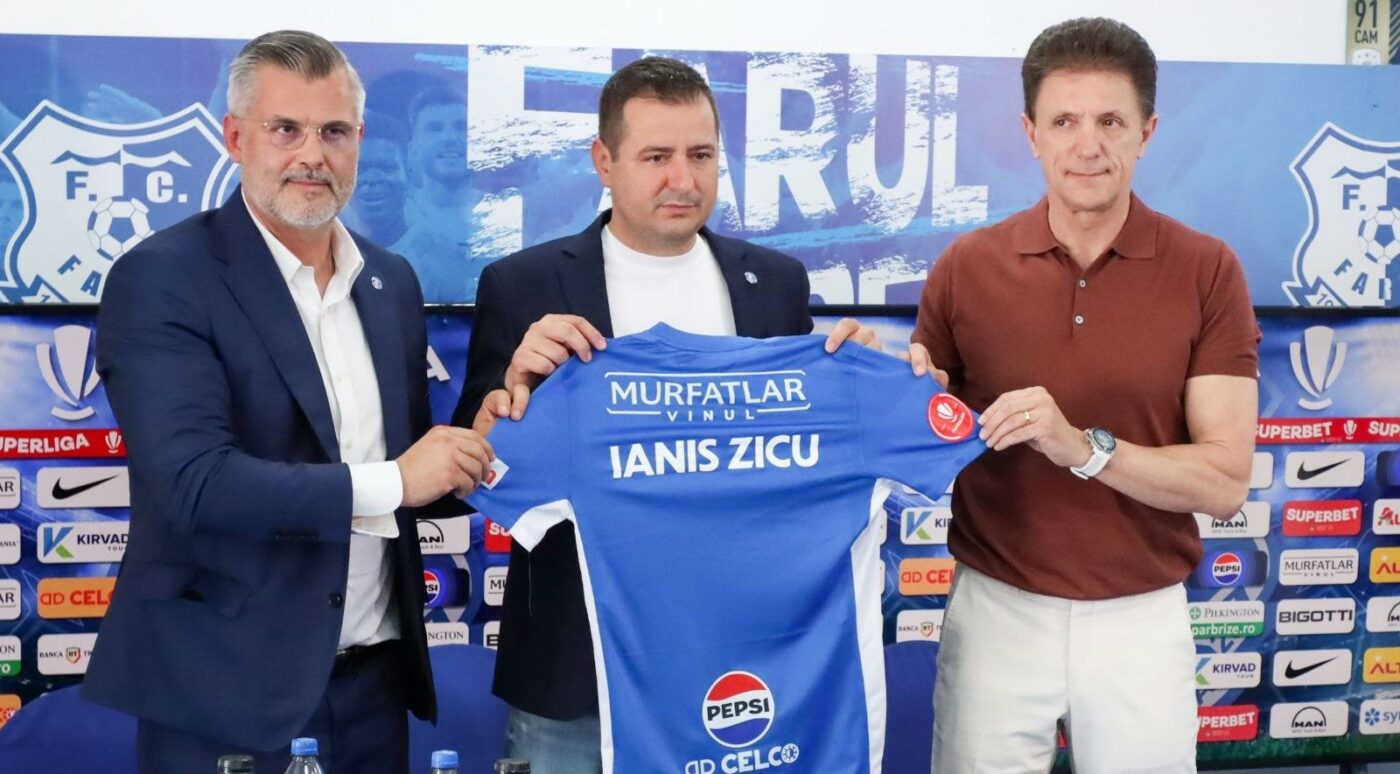 Ianis Zicu, mesaj curajos la prezentarea la Farul. Ce a zis de Gică Hagi