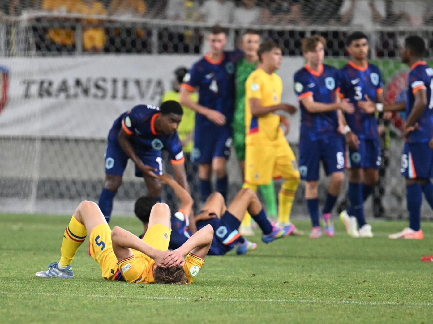 Jucătorii României U19, la pământ după eșecul cu Olanda U19: „Nu a fost ce trebuie!”