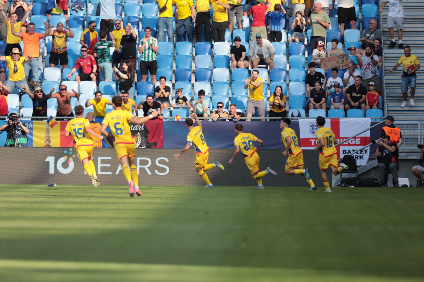 Louis Munteanu, golazo de 15.000.000 de euro! Execuție fenomenală a atacantului în România U21 – Spania U21