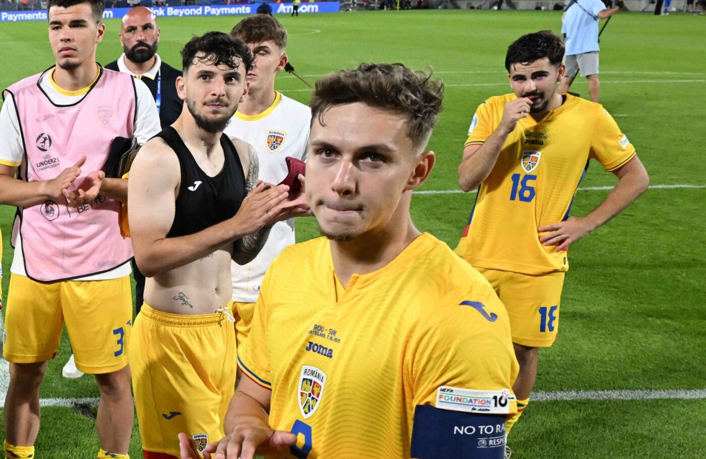Louis Munteanu, la pământ după ce România U21 a dezamăgit crunt la EURO: „În momentele cheie am eșuat toți”. Mesajul pentru Mircea Lucescu