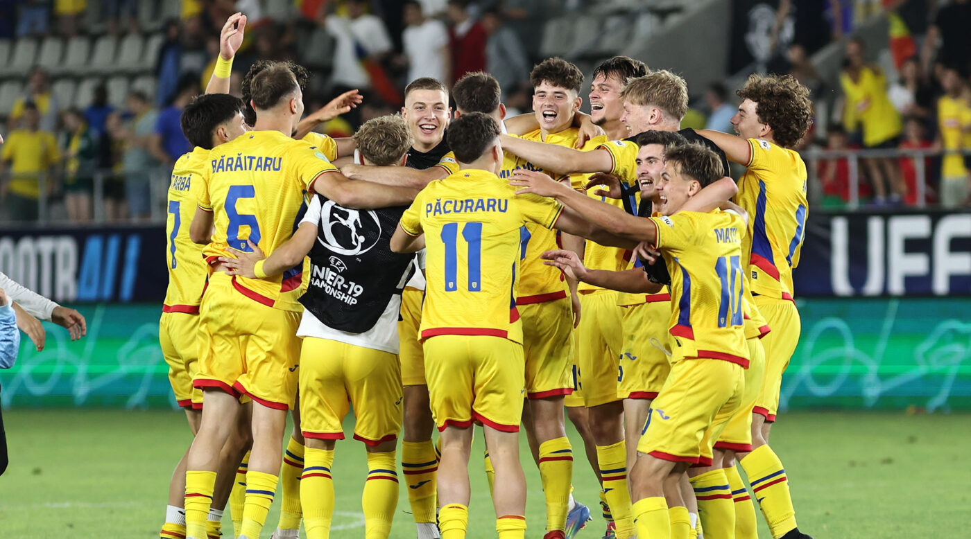 Luca Băsceanu, discurs de mare campion după România U19 – Muntenegru U19 2-1: „M-a învățat Mister Hagi. Aici suntem toți la fel”