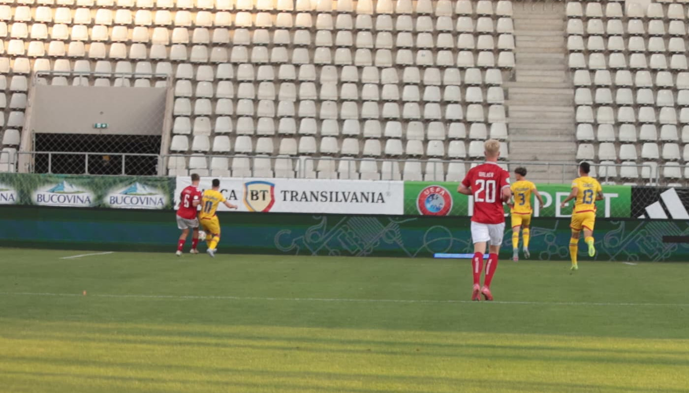 România – Danemarca 1-0, Live Video Online, în Grupa A de la EURO 2025. Pauză pe Stadionul „Arcul de Triumf”. La acest scor, „tricolorii” sunt în semifinale