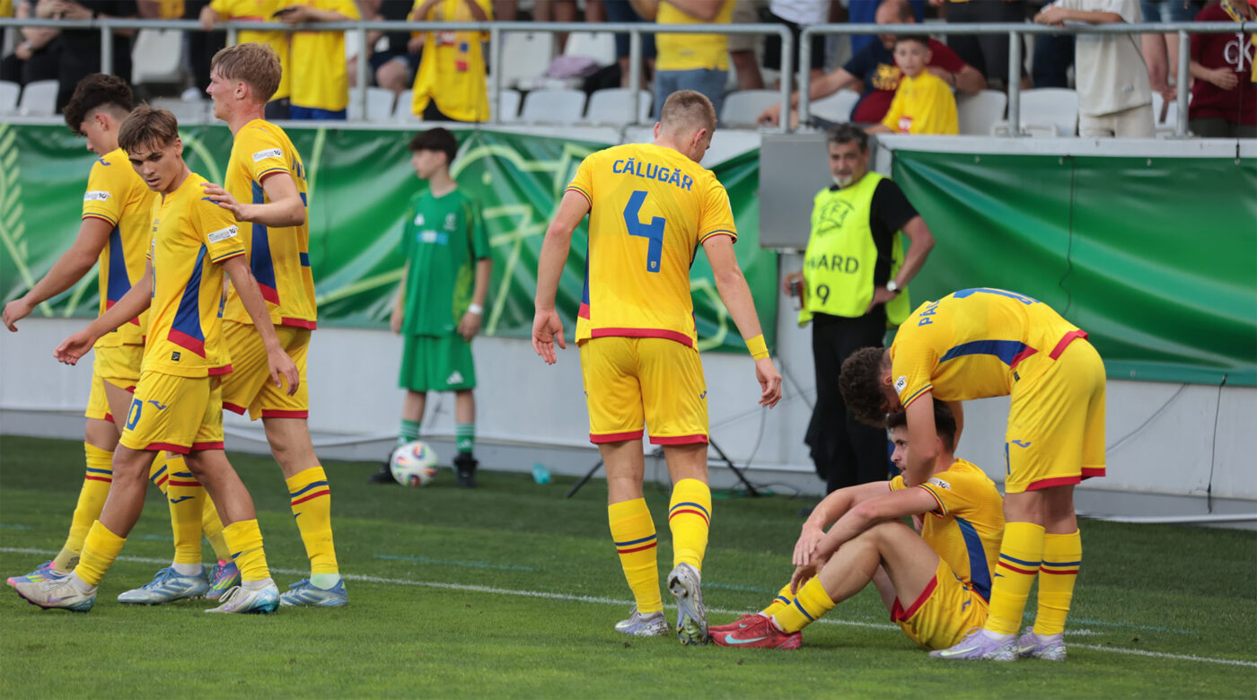 România – Danemarca 3-0, în Grupa A de la EURO 2025. „Tricolorii” U19 se califică în semifinale, unde întâlnesc Olanda