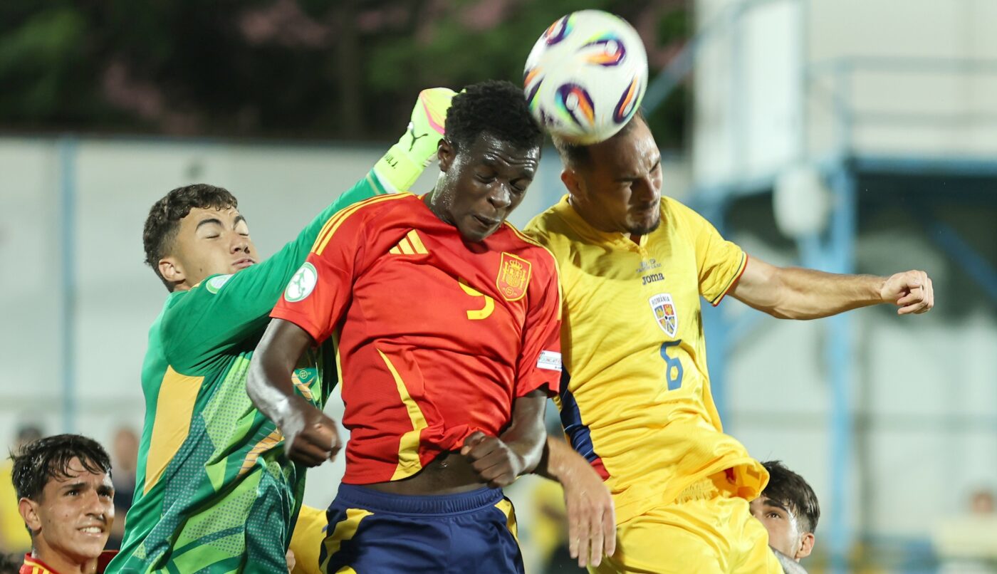 România U19 – Spania U19 1-3, în al doilea meci de la EURO U19. Am trăit cu iluzia că putem învinge, dar campioana en-titre ne-a pus rapid la respect!