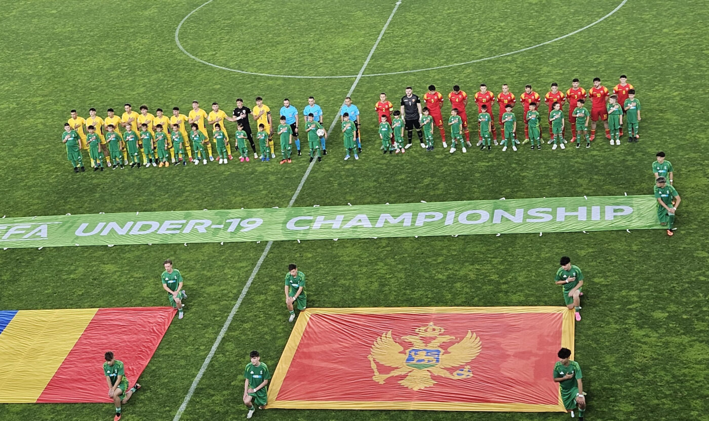 România U19 – Muntenegru U19 0-1, Live Video Online, în Grupa A de la Campionatul European. Pauză pe stadionul „Arcul de Triumf”