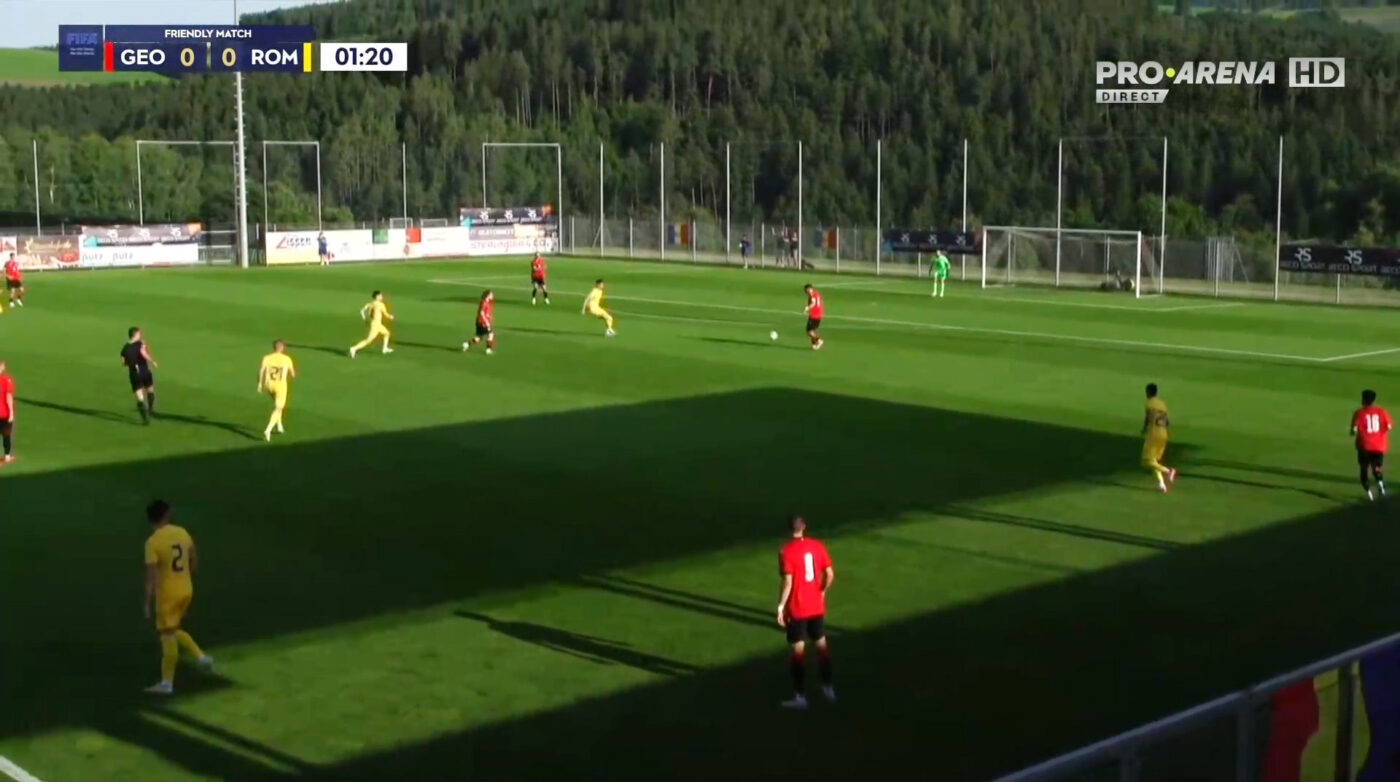 România U21 – Georgia U21 0-0, Live Video Online, meci amical. „Tricolorii” lui Daniel Pancu controlează partida
