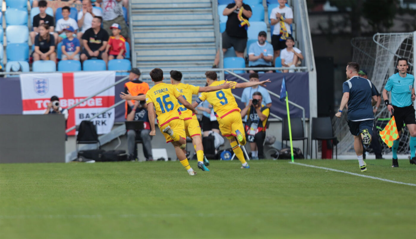 România U21 – Spania U21 2-1, în Grupa A de la Campionatul European. „Tricolorii” au nevoie de o minune pentru a se califica în sferturi