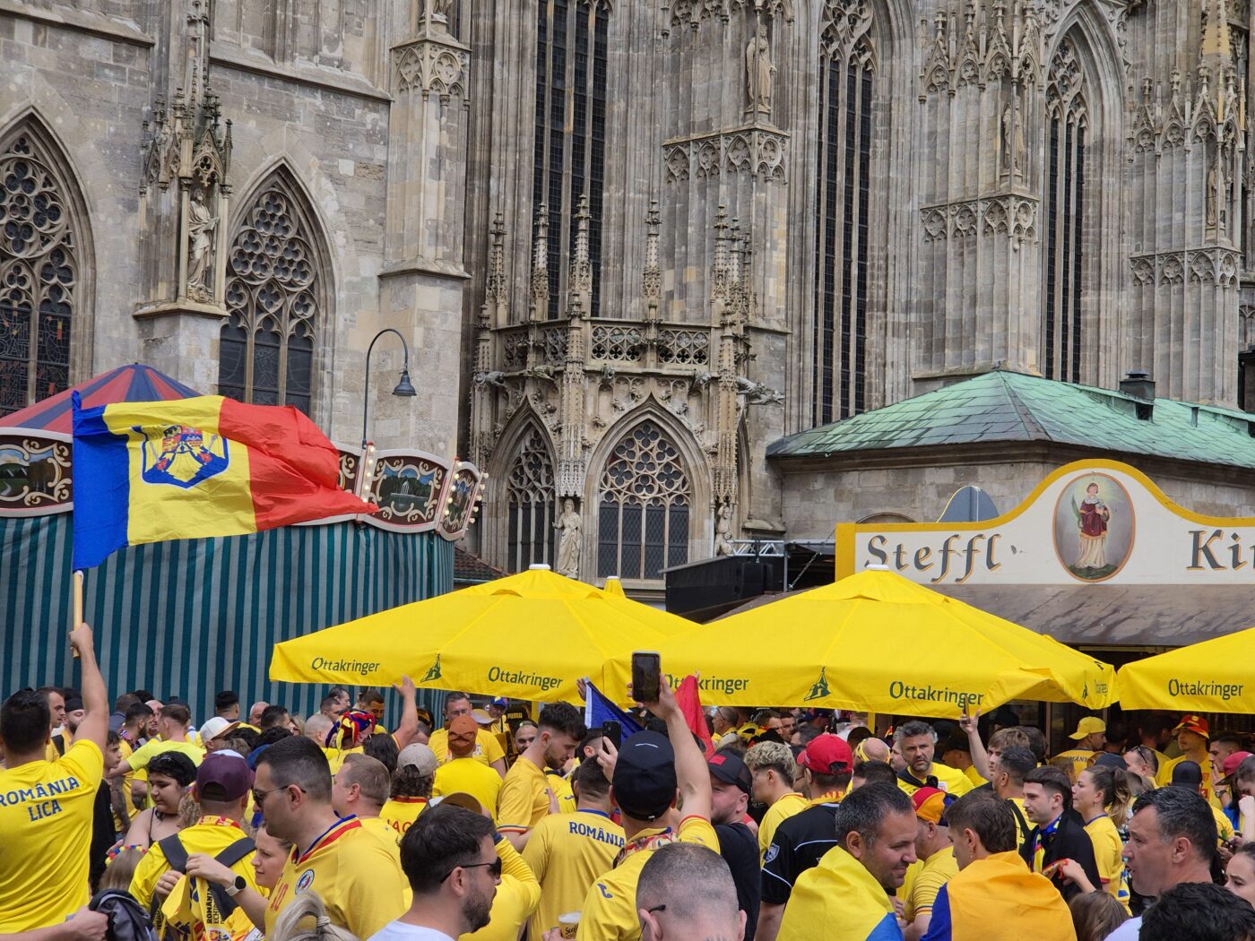 Zidul Galben e de neoprit la Viena! A rezistat furtunii şi face din nou senzație înainte de Austria – România