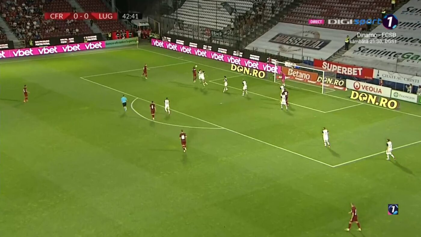 CFR Cluj – Lugano 0-0, Live Text Online în a doua manșă din turul doi preliminar Europa League. Pauză în Gruia. Trupa lui Dan Petrescu, dominată pe teren propriu