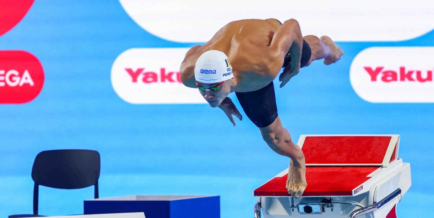 Cum a numit Federația Internațională de Natație cursa lui David Popovici pentru aurul de la 100 de metri