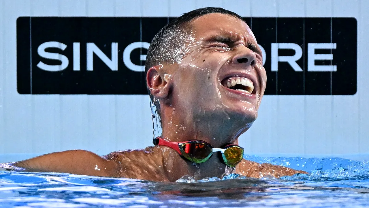 David Popovici e campion mondial la 100 de metri cu nou record! A făcut o cursă fabuloasă!