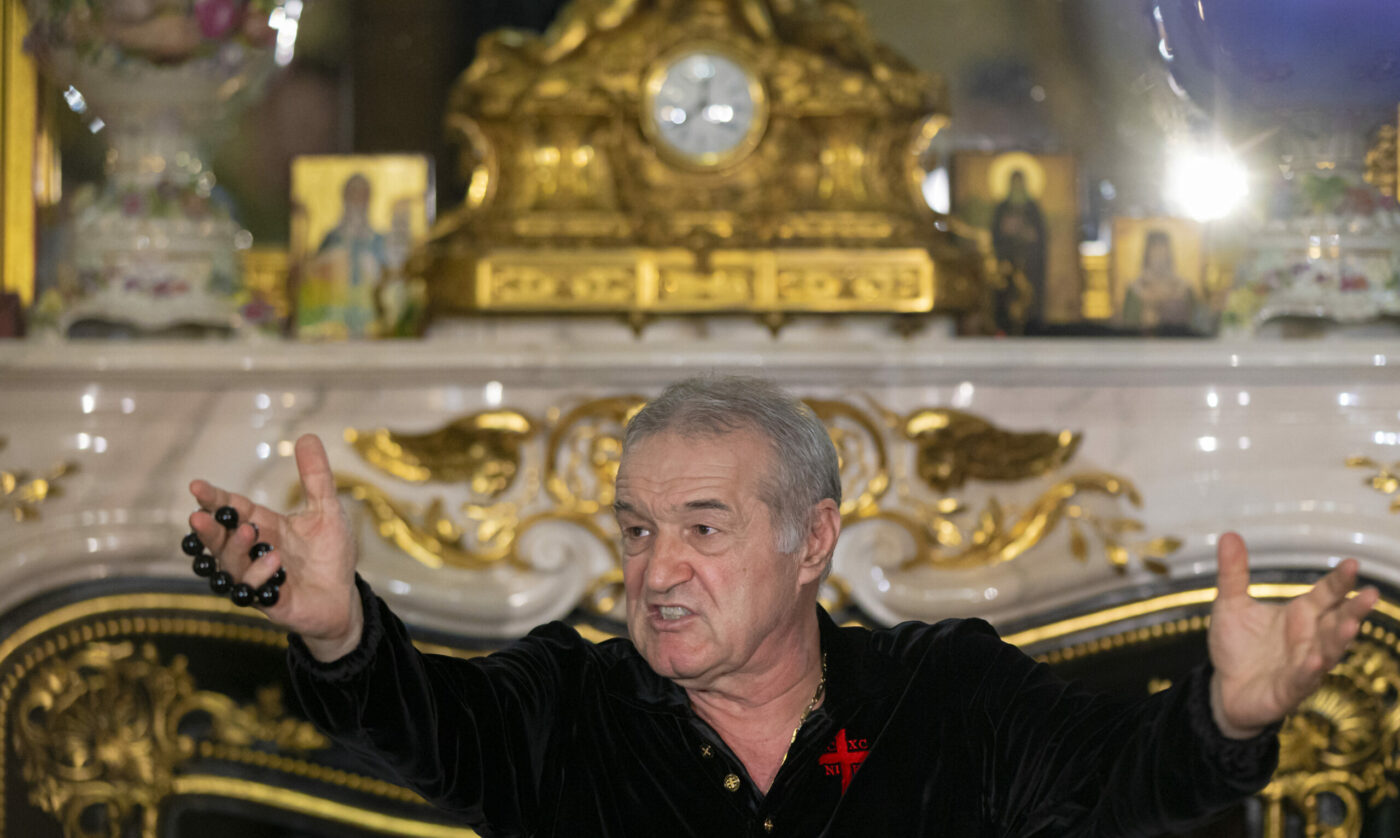 Gigi Becali obtožuje sodnika Gămana pristranskosti po porazu FCSB proti Farulu