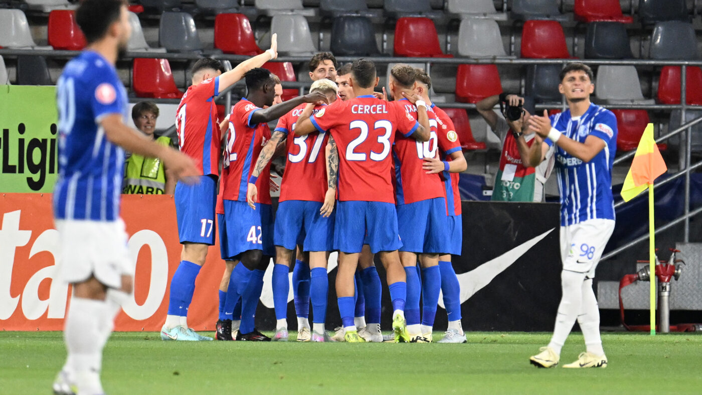 FCSB – Farul Constanța 1-1, Live Text Online în etapa 3 din Superliga. Mare ocazie a lui Cisotti