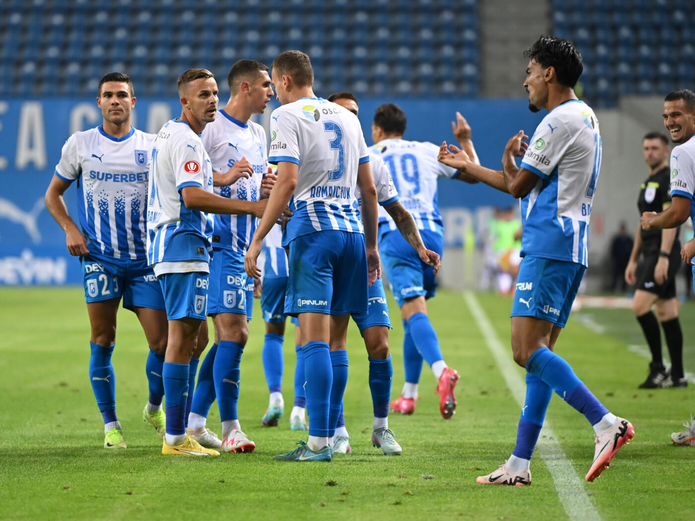 Universitatea Craiova proti U Cluj: absentni igralci in pomembne vrnitve