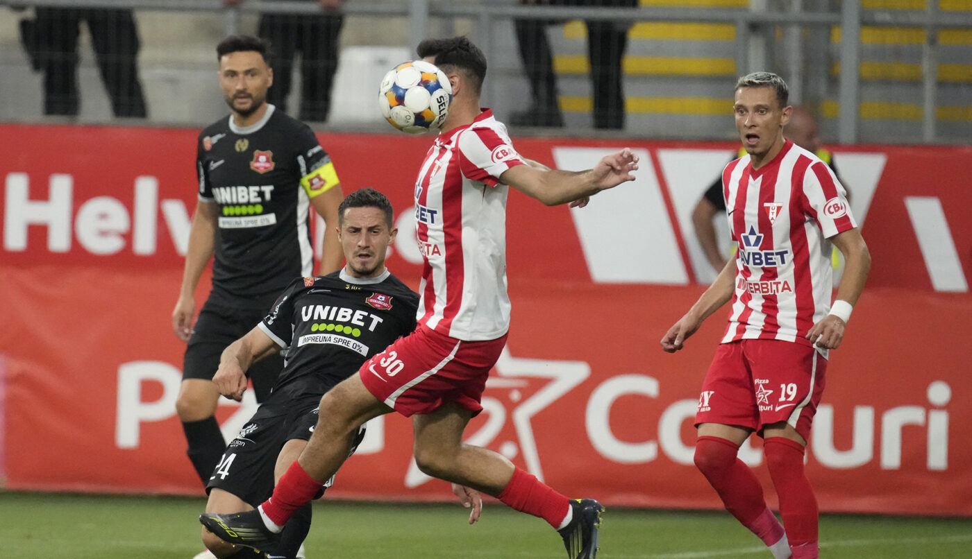 UTA Arad – FC Hermannstadt 1-0, Live Text Online, în etapa 3 din Superliga. Kujabi ratează incredibil de la marginea careului mic