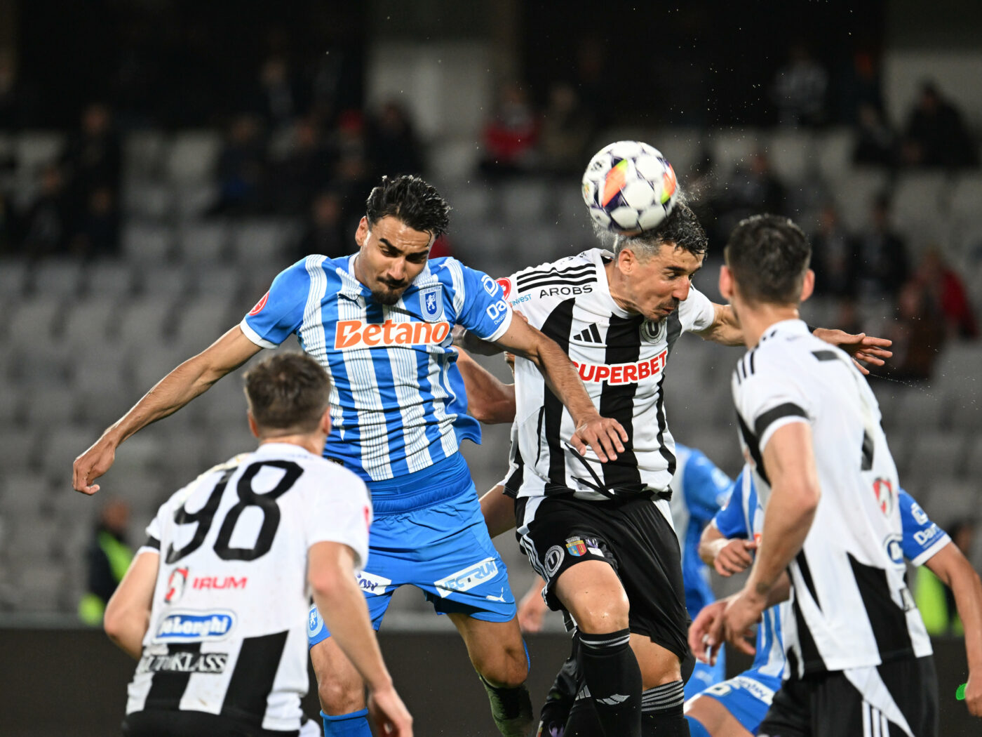 Univerzitatea Craiova po dramatični zmagi nad U Cluj na vrhu Superlige