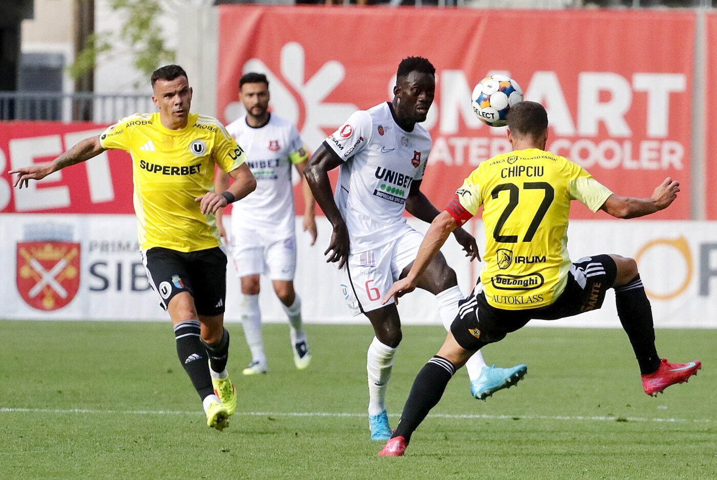 FC Hermannstadt – U Cluj 2-2,  în etapa cu numărul 4 din Superliga. Spectacol total la Sibiu cu 4 goluri