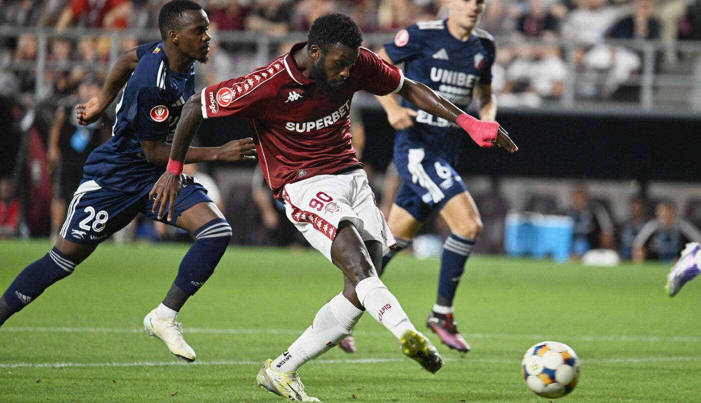 Antoine Baroan face Rapidul barosan! Giuleștiul e lider și petrece invincibil, dar păstrează stilul „o repriză jale, o repriză show”. Cronică de Gabriel Berceanu la 2-1 cu FC Botoșani