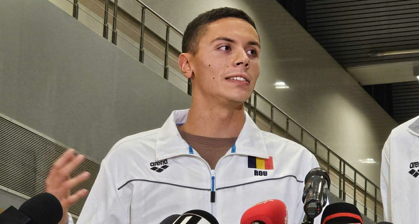 David Popovici, prima reacție despre retragerea definitivă din sport chiar pe aeroportul Otopeni: „O să aflați direct de la mine”