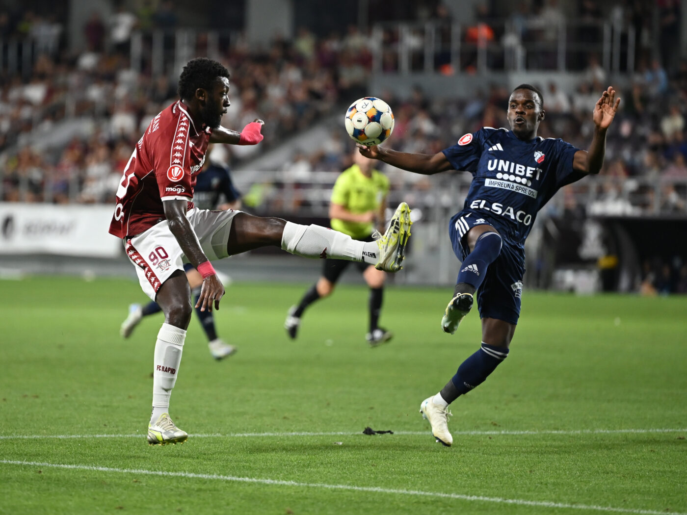 Mesajul lui Antoine Baroan după ce a dus Rapidul pe primul loc în Superliga
