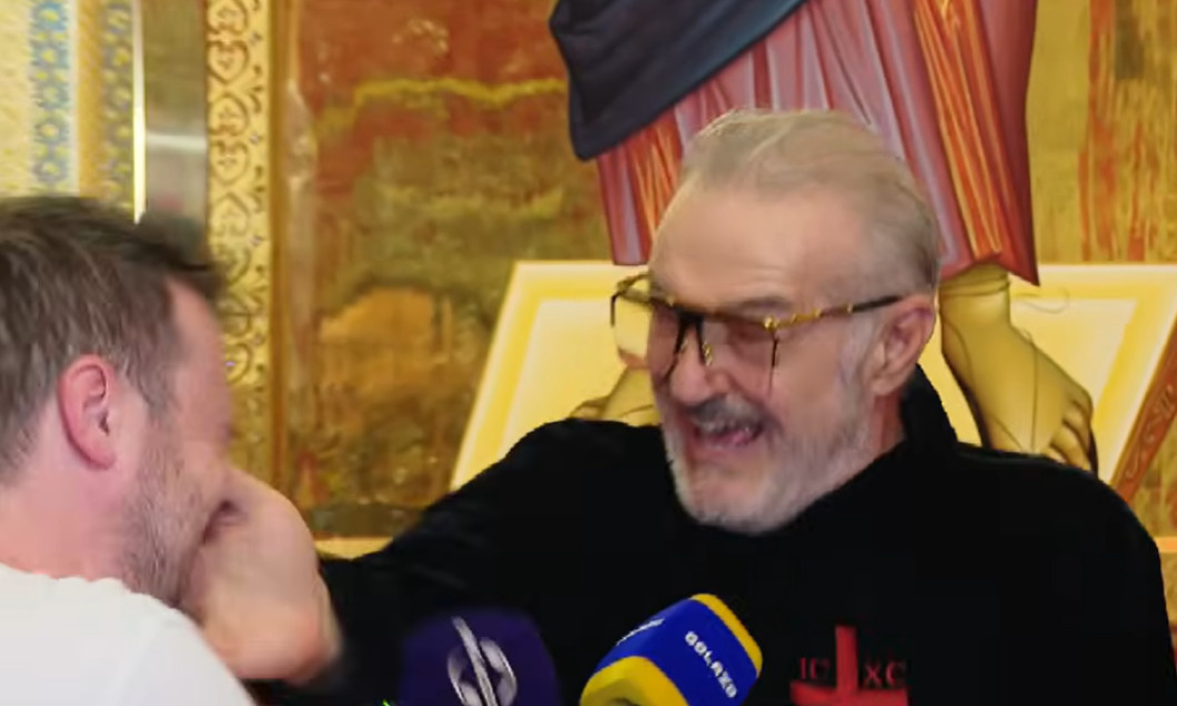 Ha-lu-ci-nant! Gigi Becali i-a dat o palmă, din senin, unui jurnalist chiar în biserică: „De ce minți?”