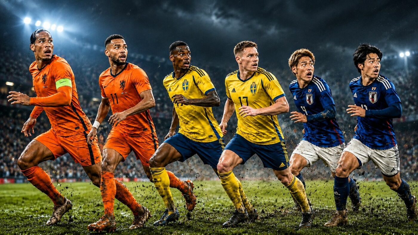 CM 2026 Locul 2 califică direct, de ce fug toți de el! Calculele LIVE în grupa F: Japonia – Suedia și Tunisia – Olanda la Cupa Mondială