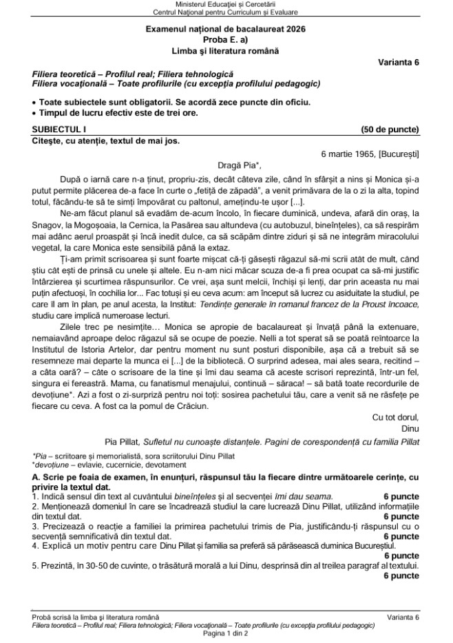 Pagina 1 de la BAC