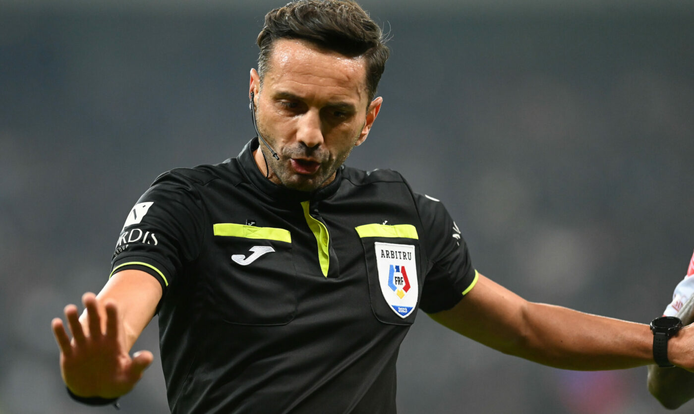 Sebastian Colțescu, mutat de pe gazon la birourile CCA! Nu va mai arbitra în Superliga, Kyros Vassaras i-a găsit un nou job