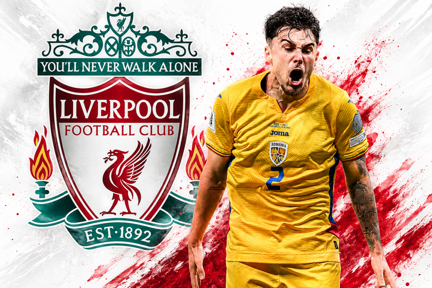MERCATO Transfermarkt a dat VERDICTUL despre transferul lui Andrei Rațiu la Liverpool: „Viteza și rezistența lui sunt ideale pentru stilul frenetic din Premier League”