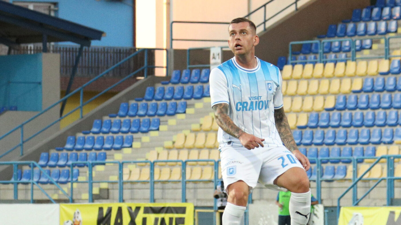 DECLARAȚII Alex Cicâldău și-a „certat” colegii după ce Craiova a zdrobit-o pe Vitebsk în Liga Campionilor: „Mă refer la toată echipa”