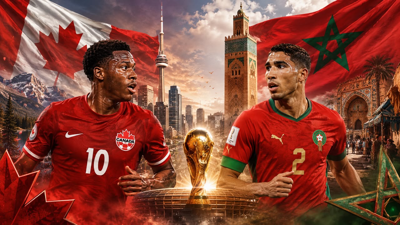 CM 2026 Live Canada – Maroc la Cupa Mondială. Echipele de start!