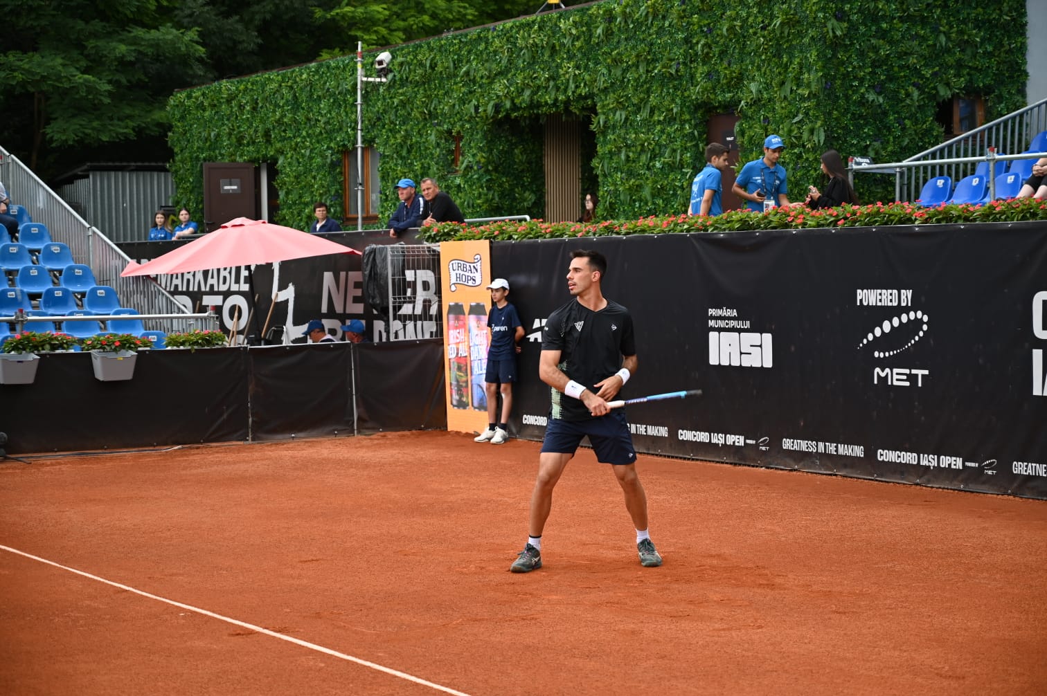 Cezar Crețu, eliminat în optimi la Concord Iași Open; Jecan/Pavel, în semifinale