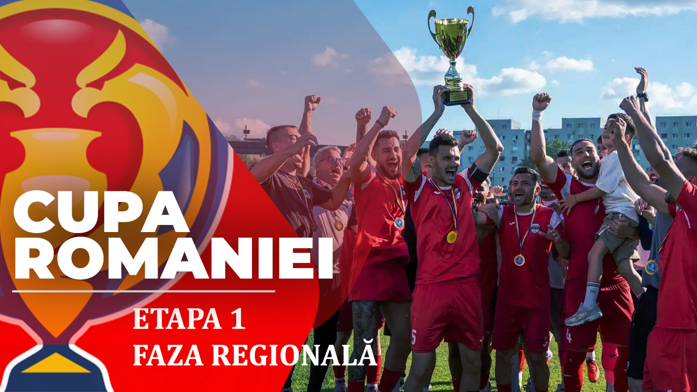 A început faza regională a Cupei României, sezonul 2026/27. Bradul Putna, Minerul Rodna și Viitorul Budești au înregistrat cele mai spectaculoase victorii