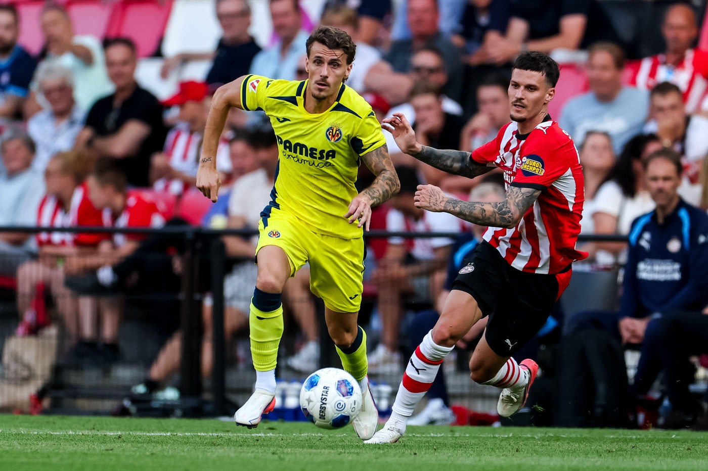 Ce a făcut Dennis Man în amicalul PSV – Villarreal 1-3: „A fost amenințător”
