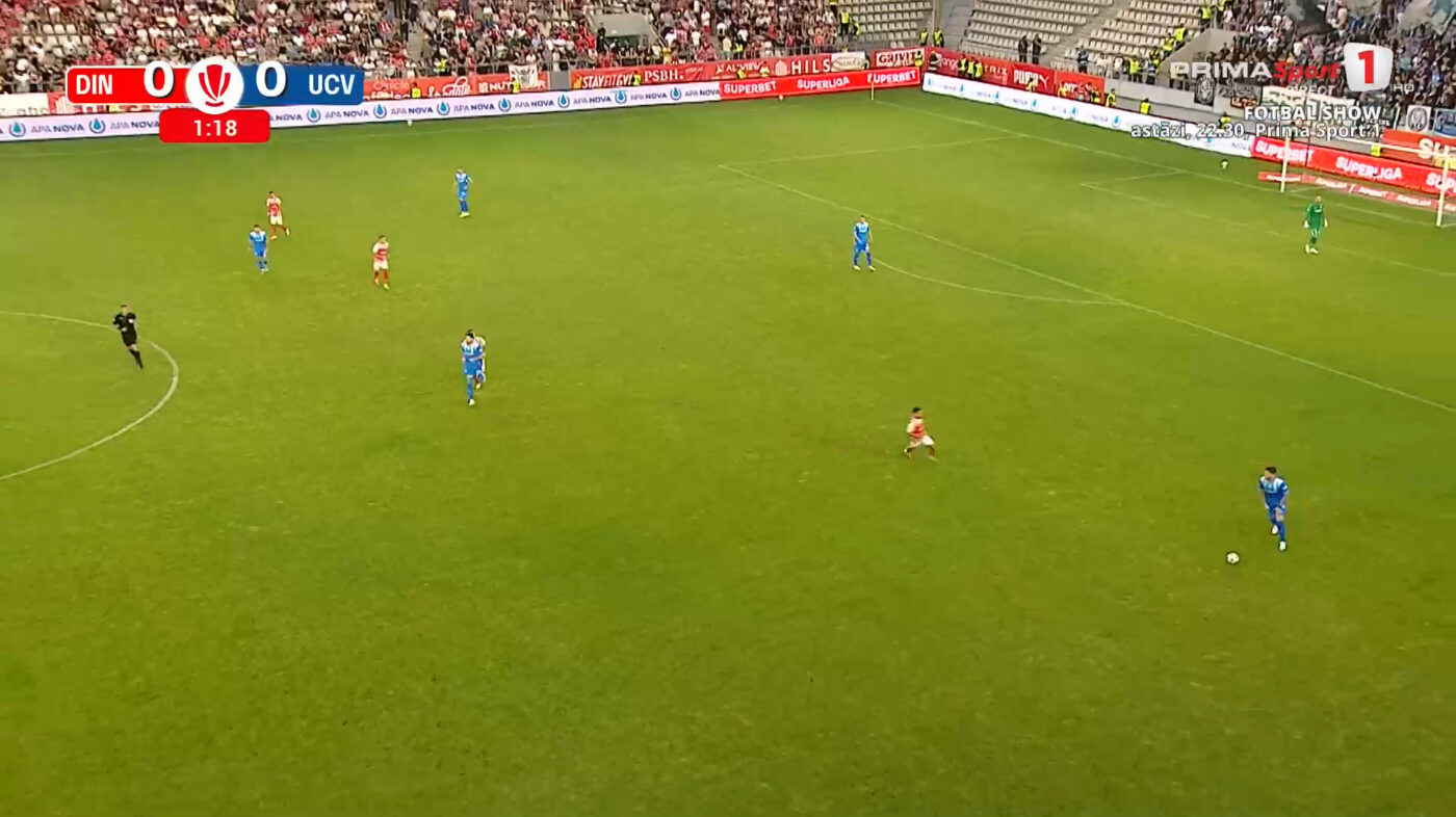LIVE Dinamo – Universitatea Craiova 2-0, Live Text Online, în etapa 2 din Superliga. Musi înscrie cu poarta goală, după o gafă incredibilă a lui Webster