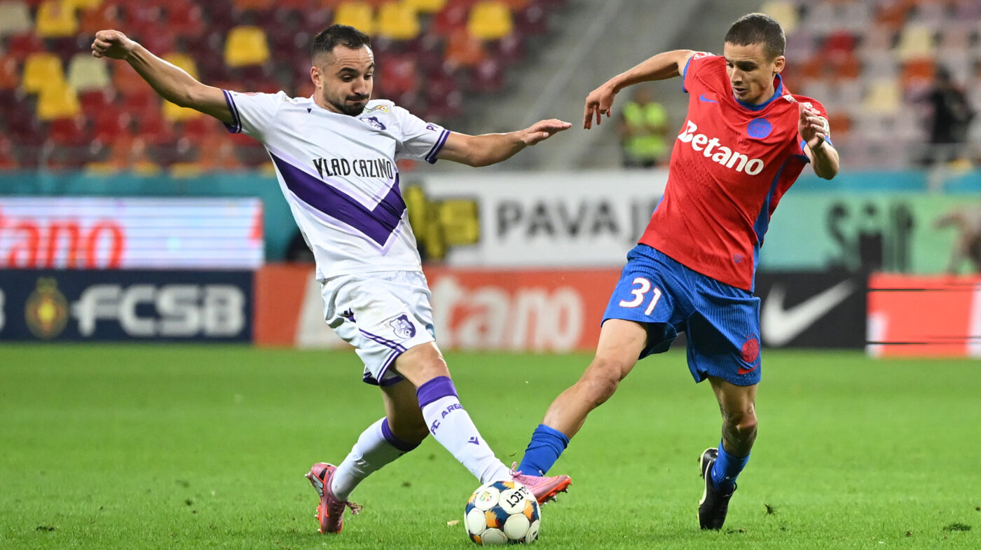 FCSB – FC Argeș Live Text Online, de la 21:30, în etapa 1 din Superliga. Echipele de start. Gazdele au pe banca de rezerve 7 jucători U21