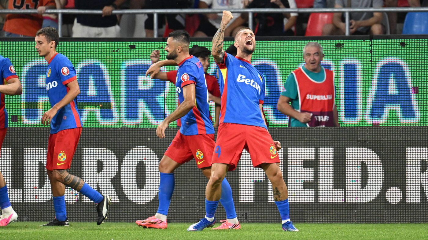 LIVE FCSB – FC Argeș 2-0, Live Text Online, în etapa 1 din Superliga. Golul lui Stoian este anulat pentru ofsaid