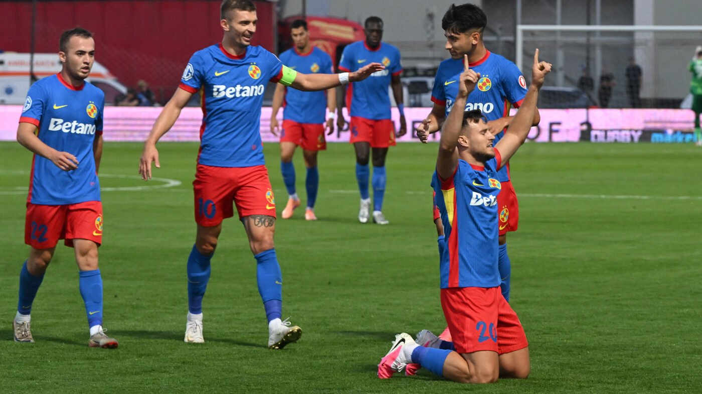 FK Csikszereda – FCSB 0-2, în etapa 2 din Superliga. Echipa lui Gigi Becali urcă pe primul loc în Superliga