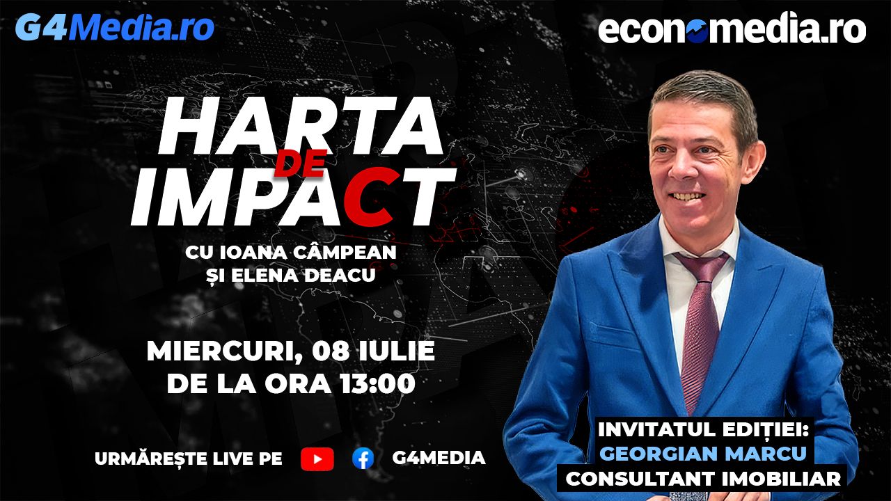 Vrei să cumperi o locuință sau să te muți în chirie? Află din emisiunea „Harta de impact”, LIVE de la ora 13.00, toate informațiile de care ai nevoie / Invitatul ediției: Georgian Marcu, broker și consultant imobiliar