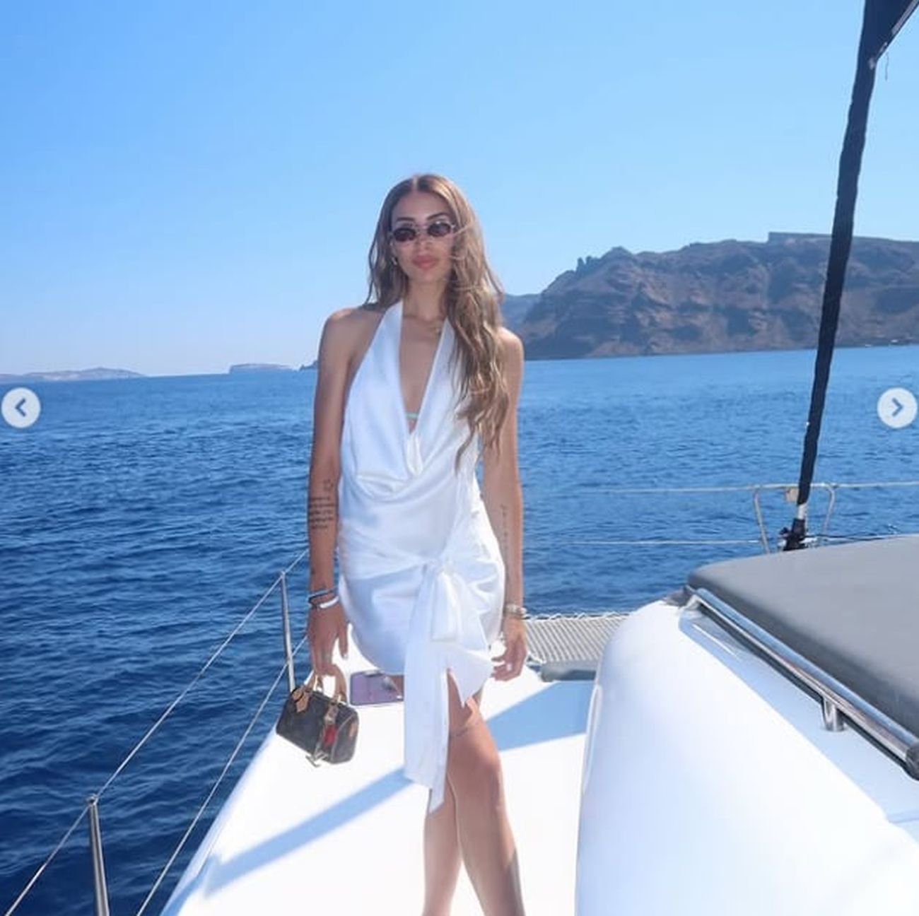 Imagini incendiare cu Sarah, fiica Anamariei Prodan, în costum de baie! Apariție spectaculoasă în vacanță