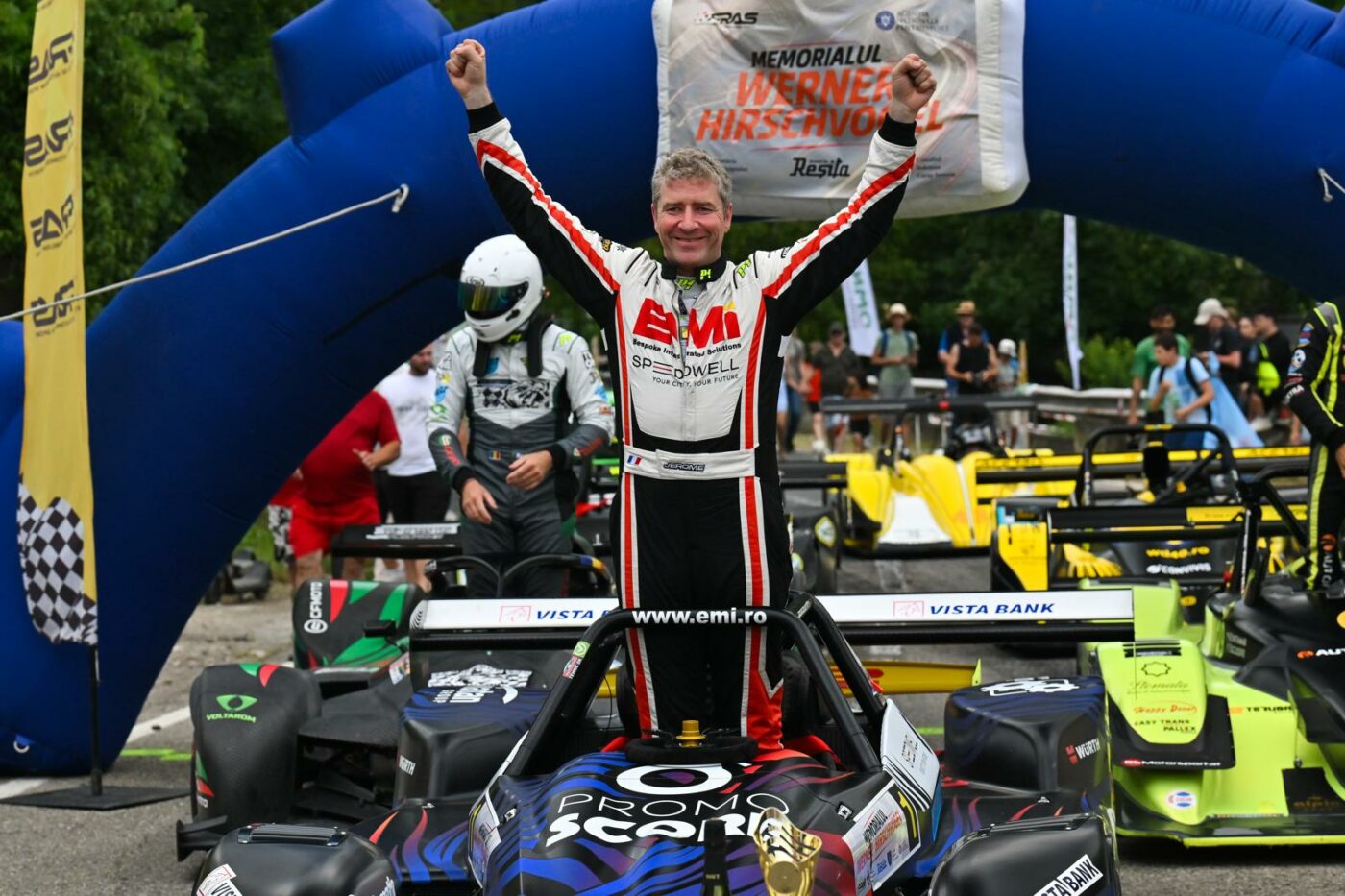 SPECIAL Jerome France, la o victorie de istorie. Poate deveni primul pilot care cucerește definitiv Trofeul Sinaia