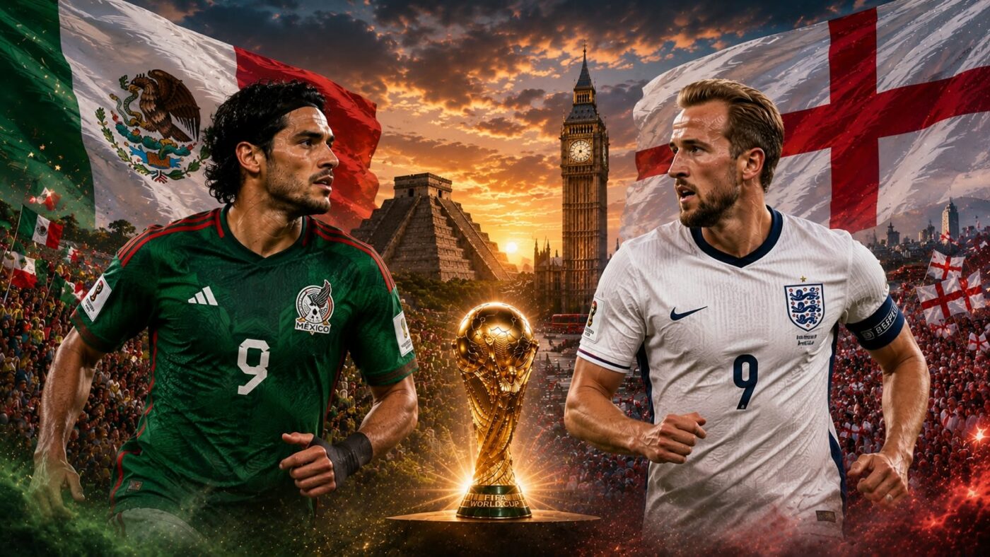 CM 2026 Live Mexic – Anglia la Cupa Mondială. Blestemul Azteca în care Kane și Bellingham intră acum inevitabil!