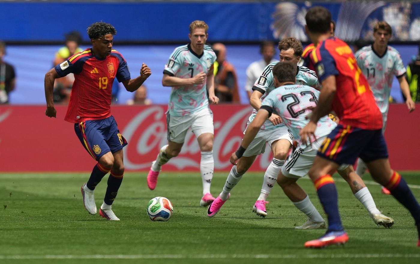 CM 2026 Live Spania – Belgia la Cupa Mondială. DOUĂ schimbări după DOUĂ goluri, crește frustrarea pentru Furia Roja și Lamine Yamal!