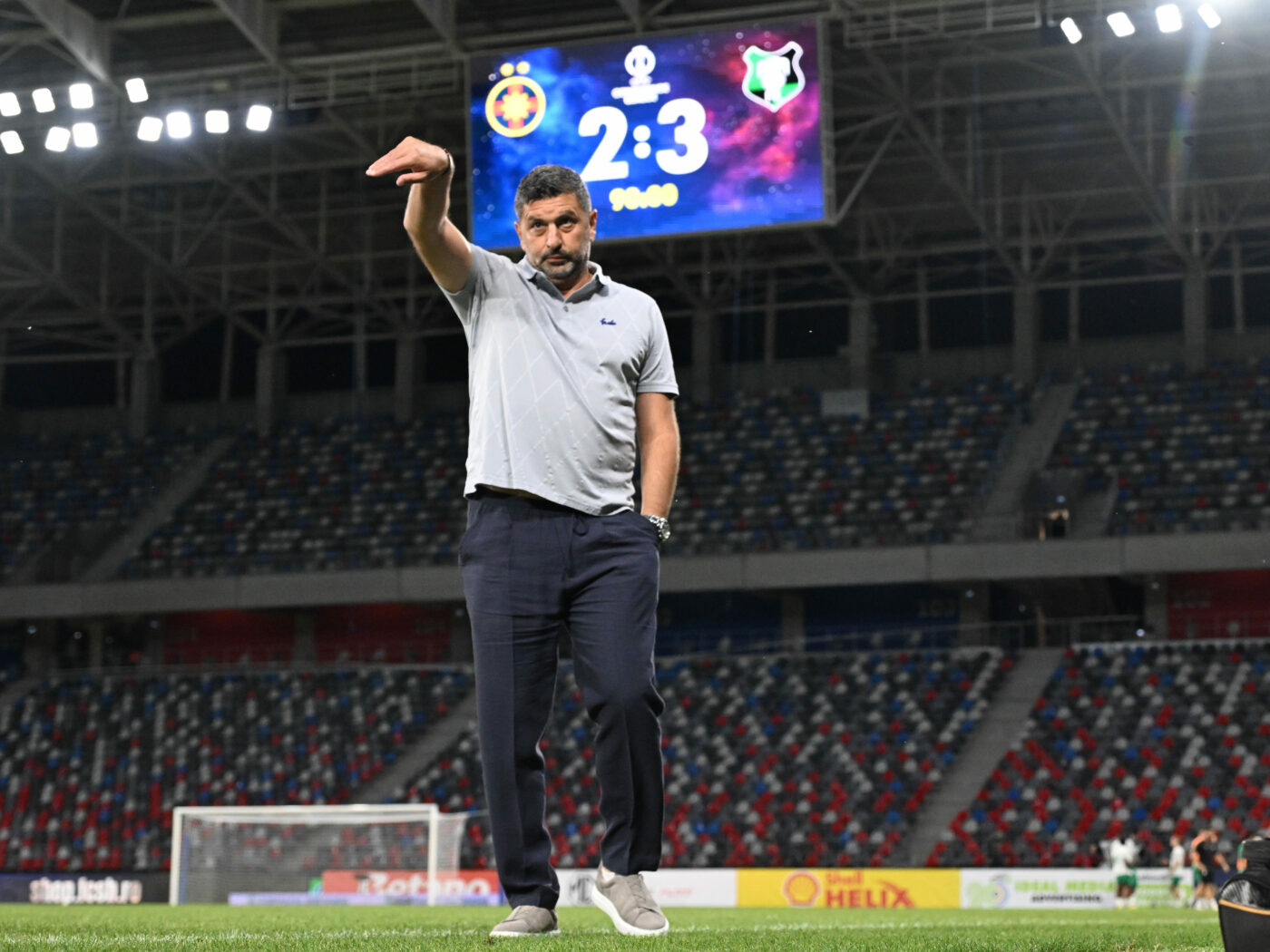 DECLARAȚII Marius Baciu s-a lămurit după FCSB – Auda 2-3 și a avut un mesaj pentru Gigi Becali: „Mai așteptăm transferuri”