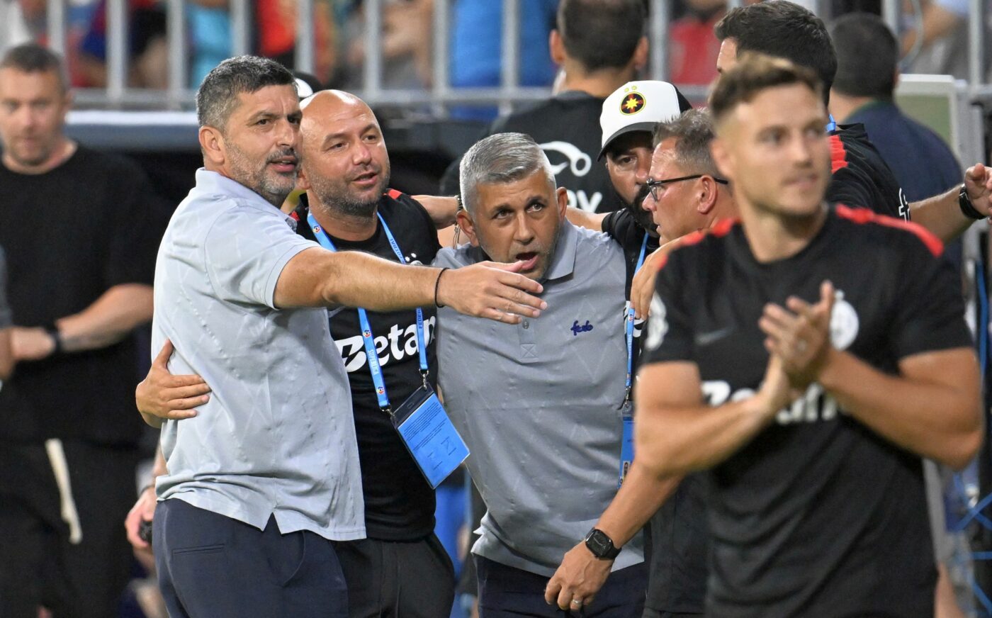 Florin Tănase, Marius Baciu și secundul său au avut parte de o mare surpriză după FCSB – FC Argeș 2-0!