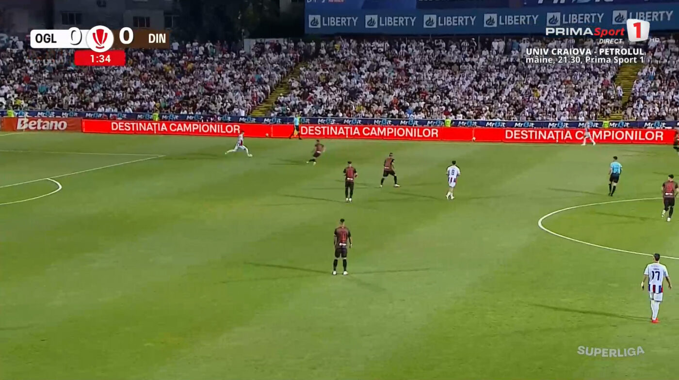 LIVE Oțelul – Dinamo în etapa 3 din Superliga. A început meciul de la Galați