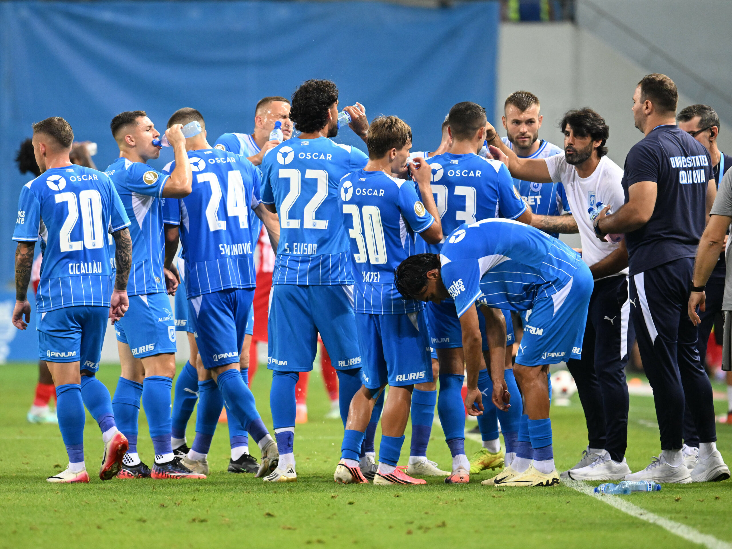 U Craiova menajează titularii la derby-ul cu Dinamo înainte de returul cu Levski